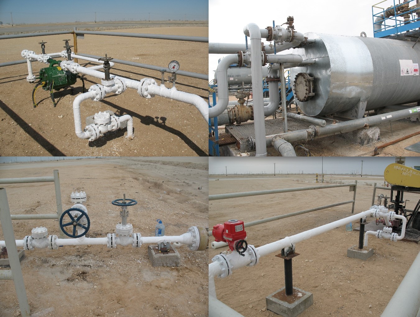 Покраска технологических сооружений и оборудований. Месторождение Северное Бузачи