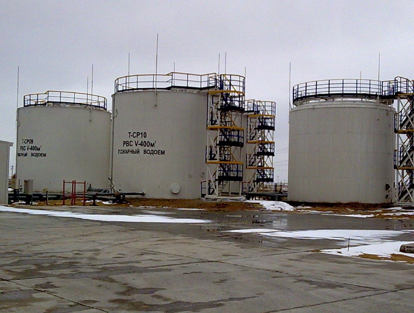 Антикоррозийная защита резервуаров. Месторождение Северное Бузачи